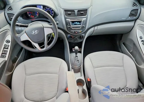 2017 Hyundai Accent Se z USA, uszkodzony, nr VIN KMHCT4AEXHU393575